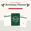Christmas Planner 2026 Printable | Gift List, Budget, Meal Planner & To-Do | A4 & A5
