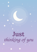 Just thinking of you printable card