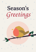 Season’s Greetings printable card