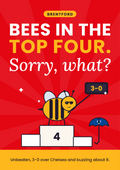 Bees in the top four. Sorry, what? printable card