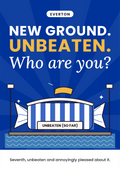 New ground. Unbeaten. Who are you? printable card